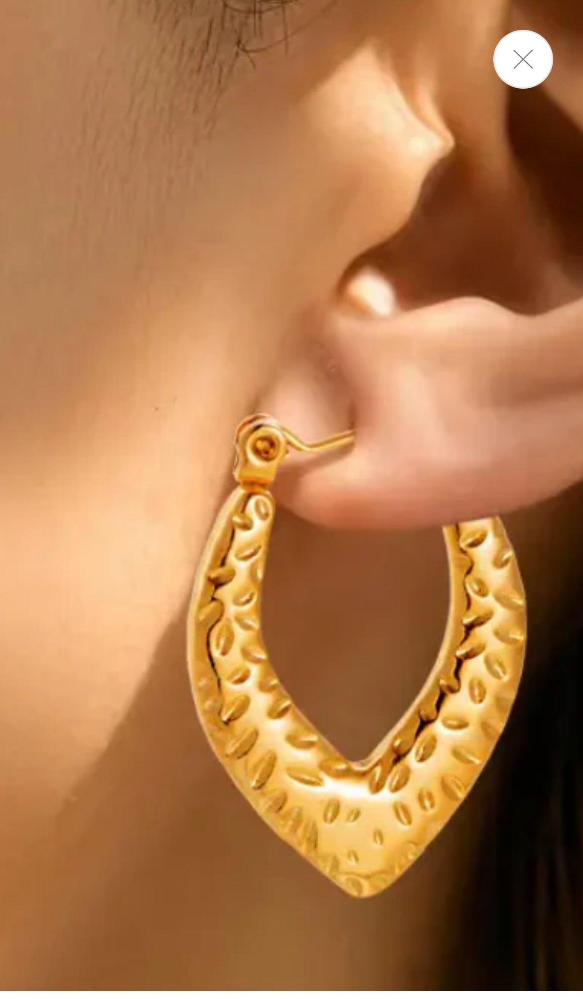 Golden hoops - CharmsCrafted