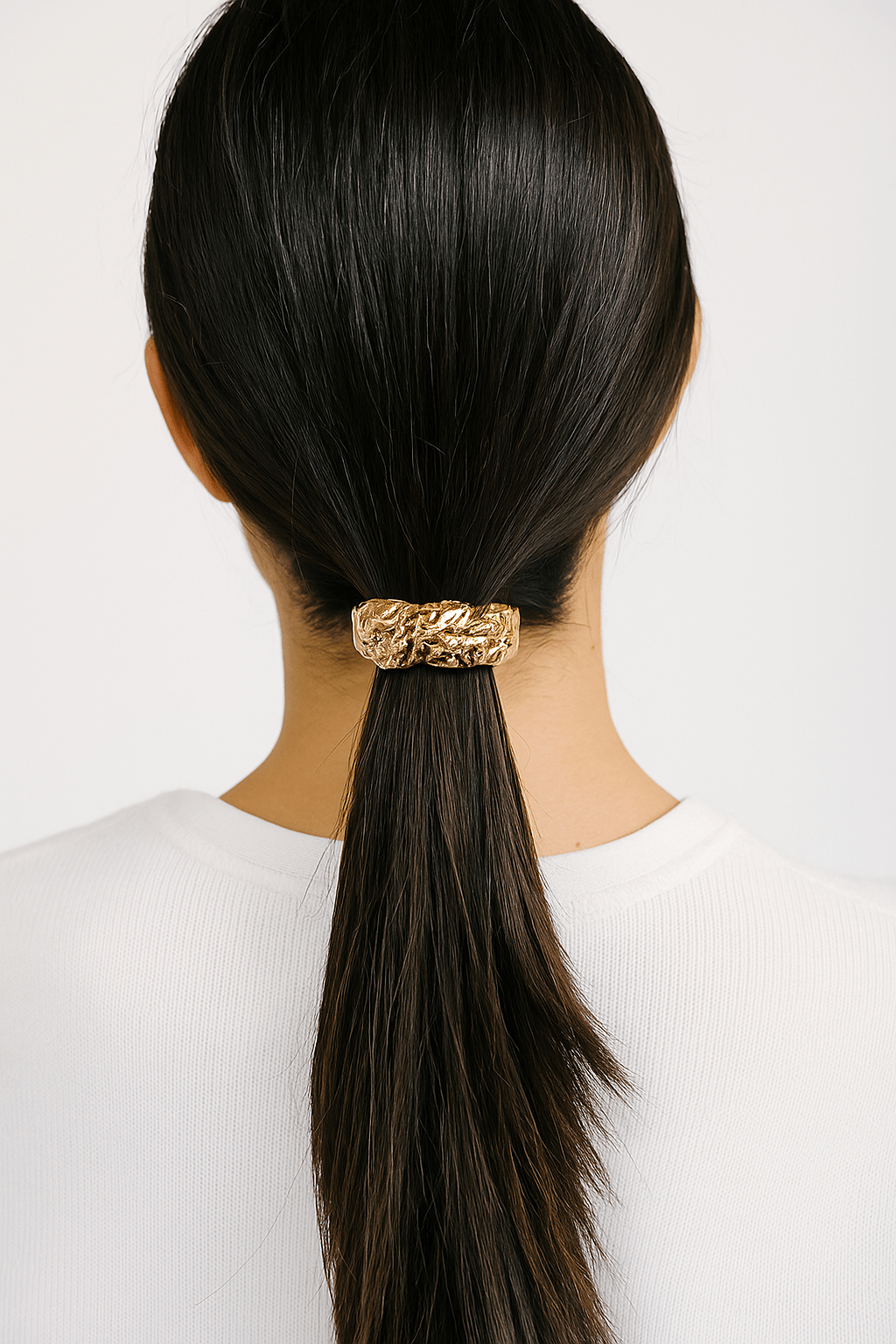 Moon statement metal hair tie - CharmsCrafted