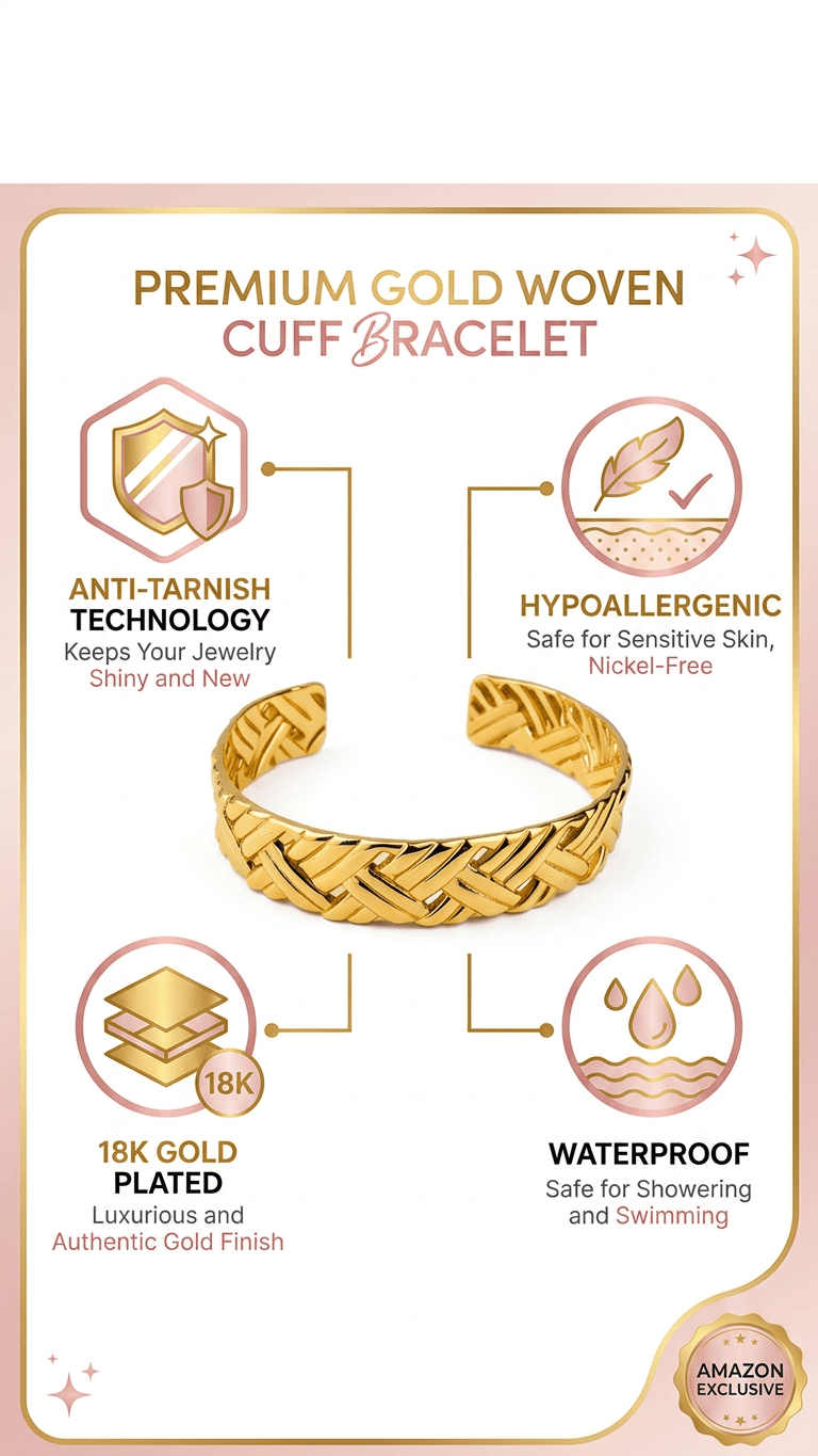 Chunk hand cuff - CharmsCrafted