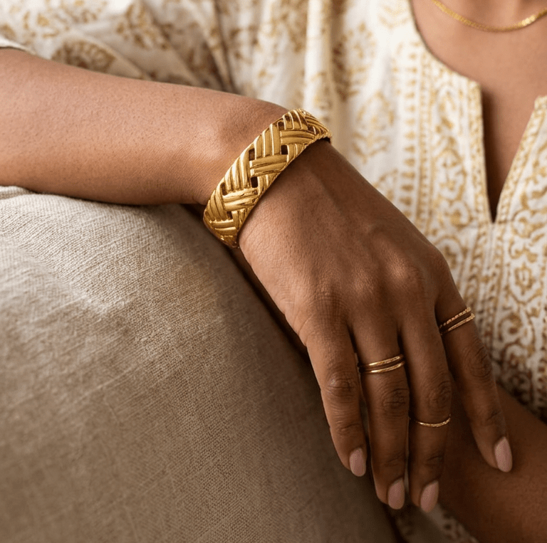 Chunk hand cuff - CharmsCrafted