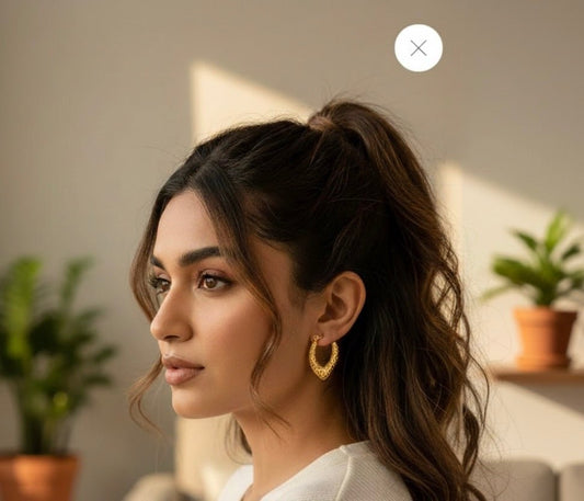 Daisy Hoops - CharmsCrafted