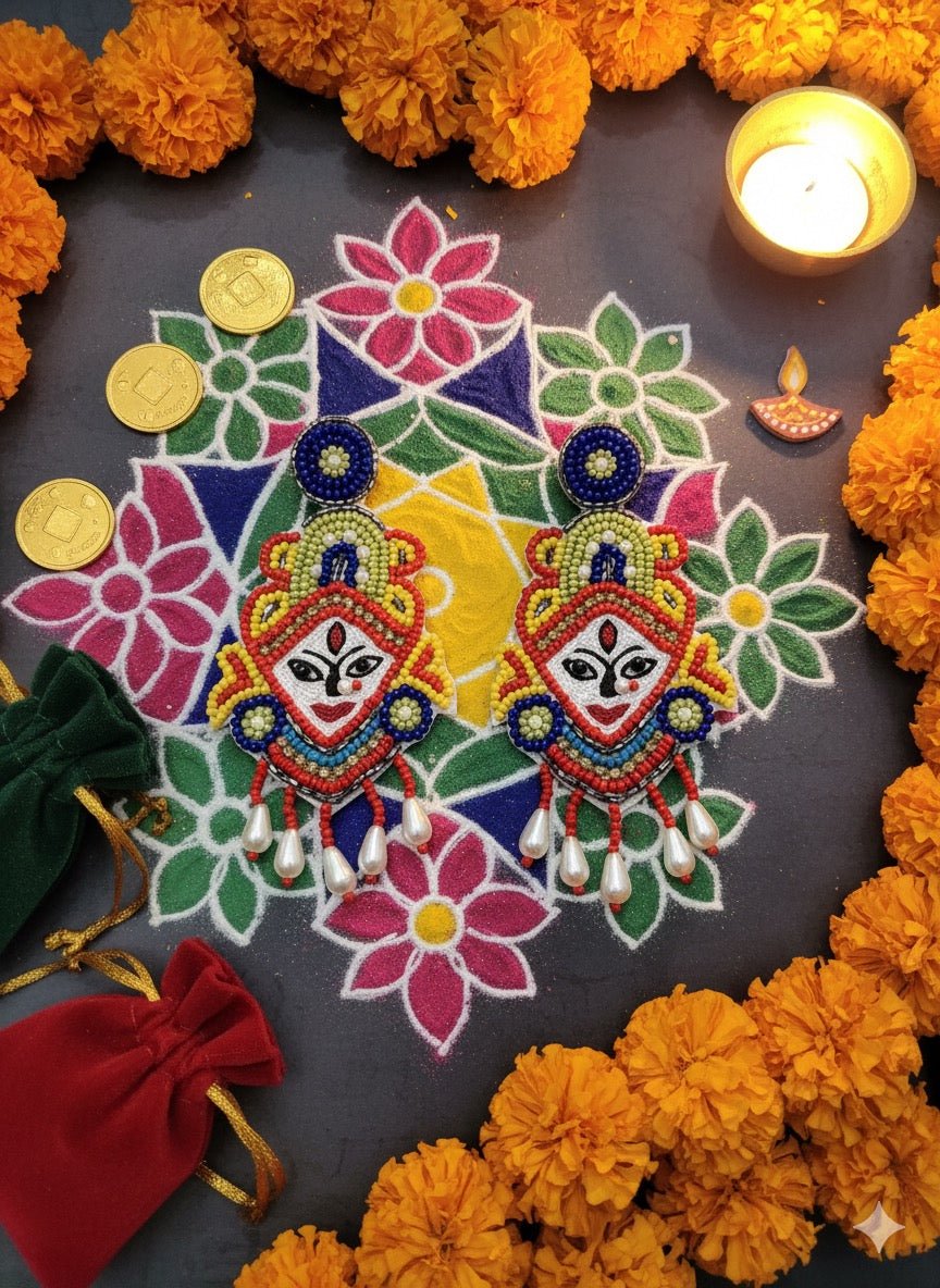 Durga Handmade Earring - CharmsCrafted