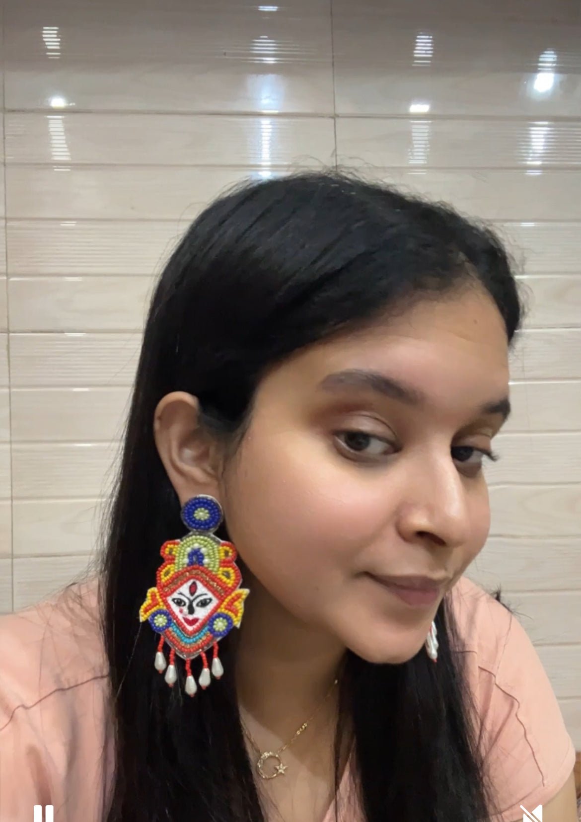 Durga Handmade Earring - CharmsCrafted