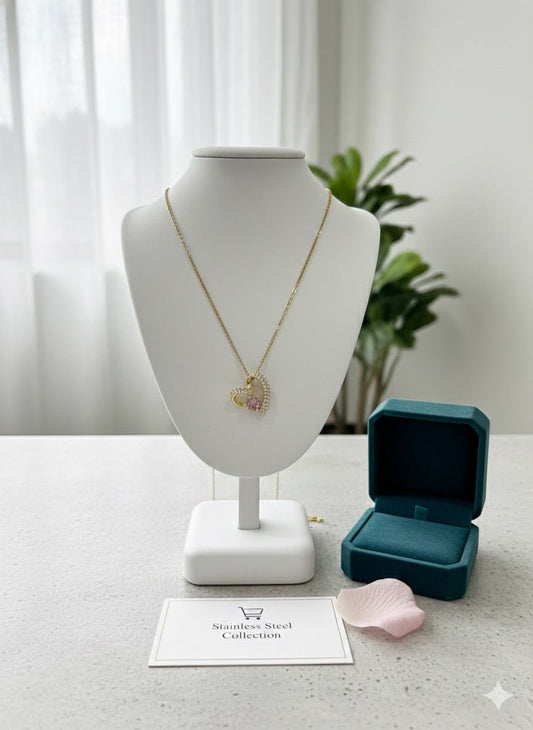 Eternal Heart necklace - CharmsCrafted