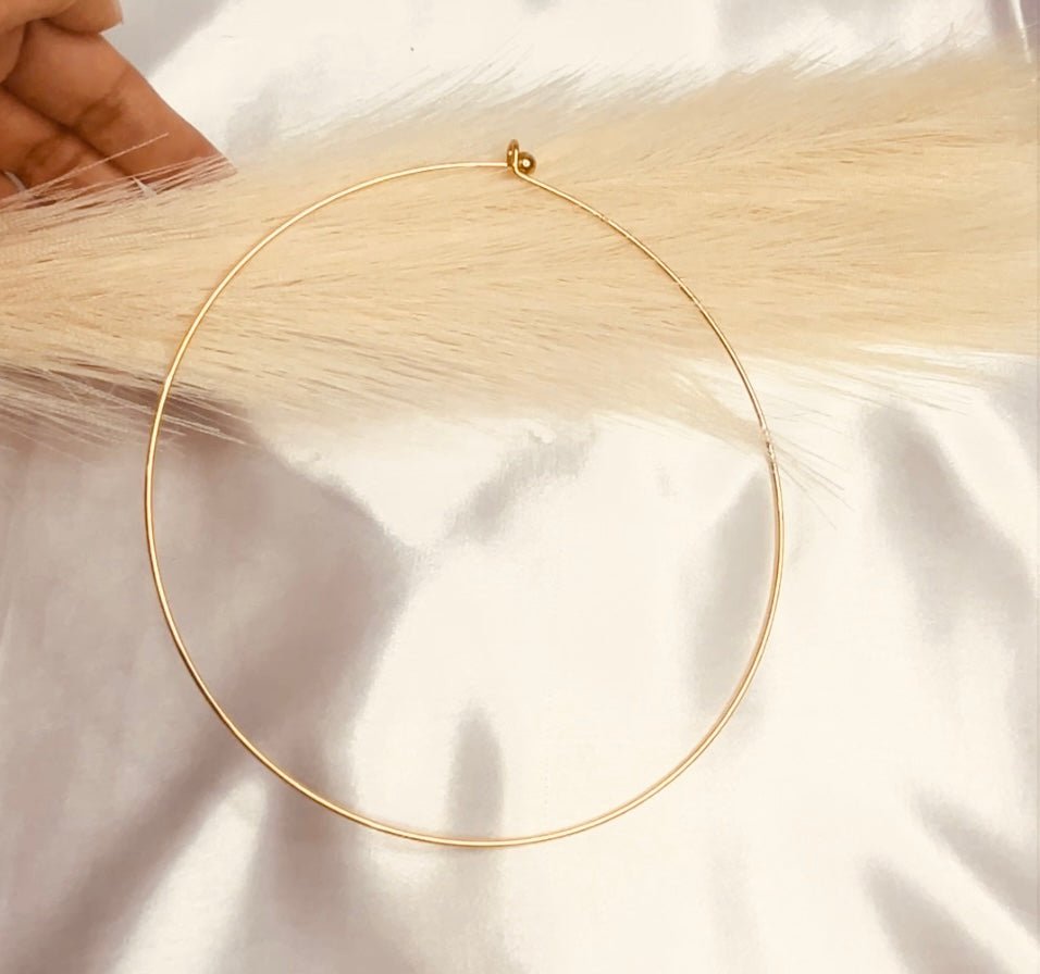 Ethereal Hoop Choker - CharmsCrafted