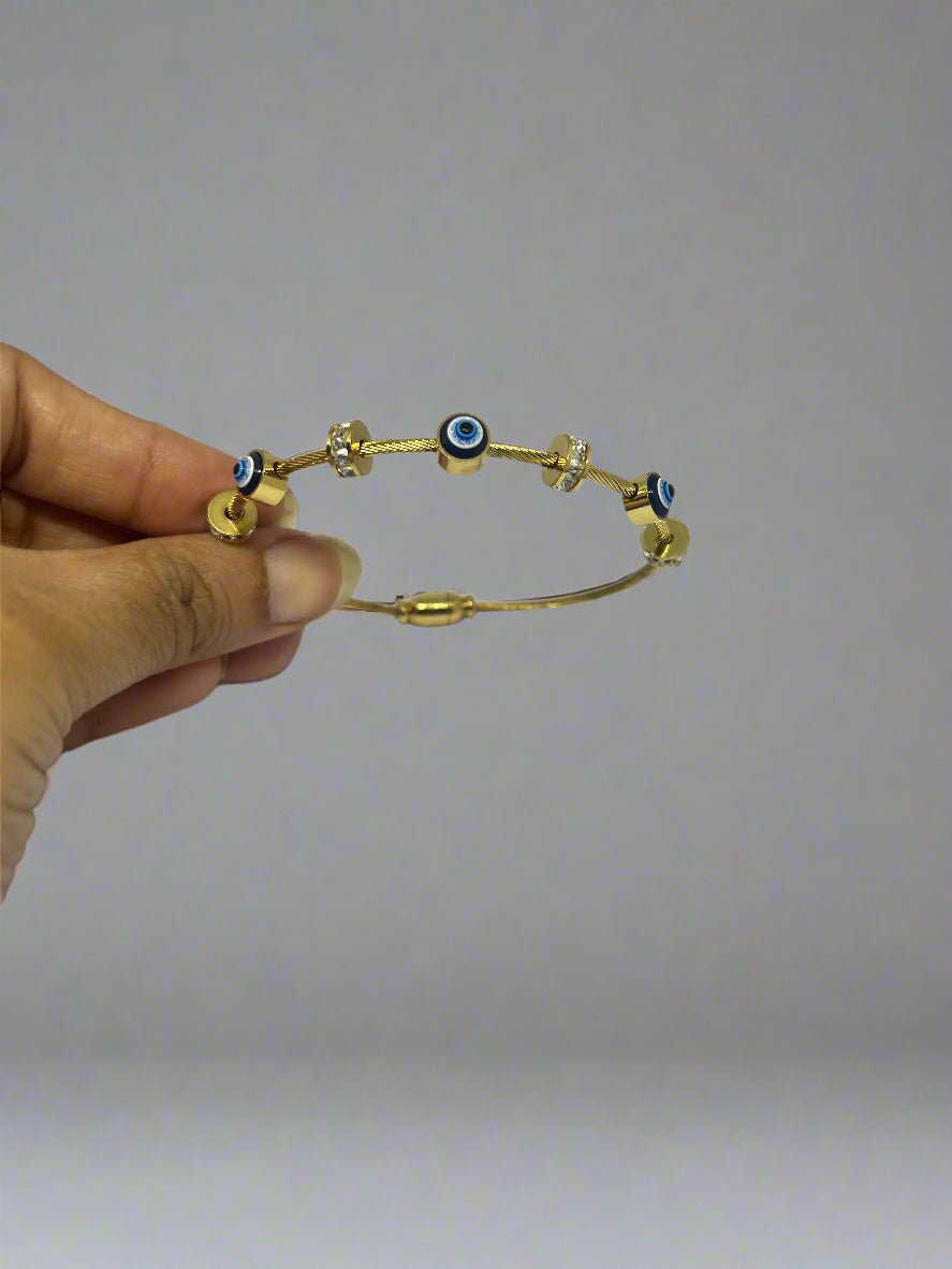 Evil Eye Gold Plated Premium Bracelets - CharmsCrafted