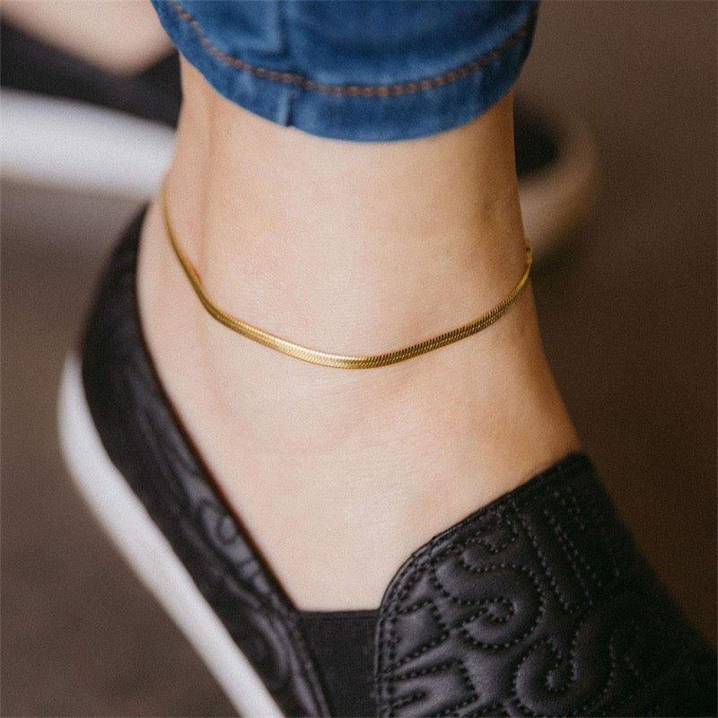 Gold Anklet - CharmsCrafted