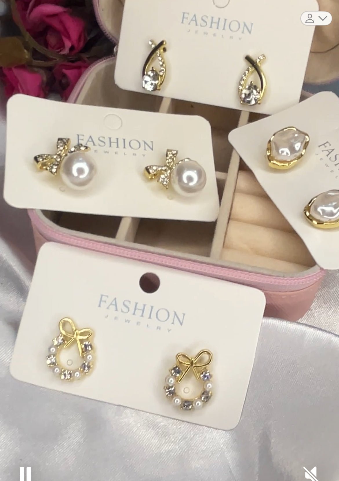 Jewellery Box And Earring combo - CharmsCrafted