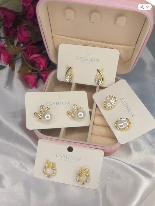 Jewellery Box And Earring combo - CharmsCrafted