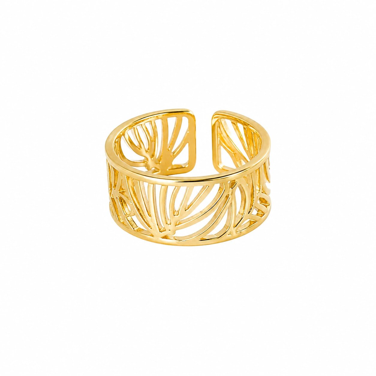Leaf Ring - CharmsCrafted