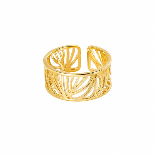 Leaf Ring - CharmsCrafted