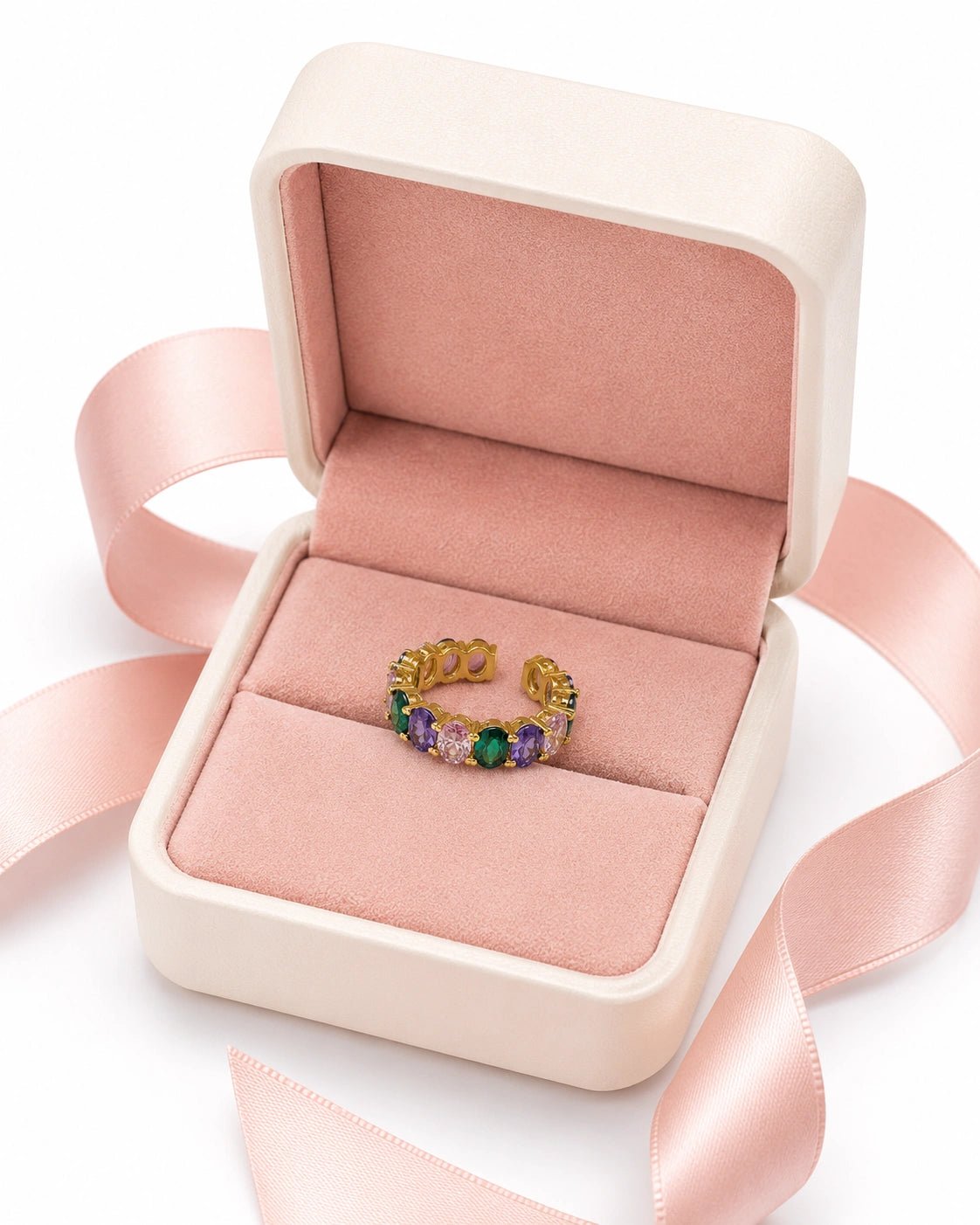Rainbow Ring - CharmsCrafted