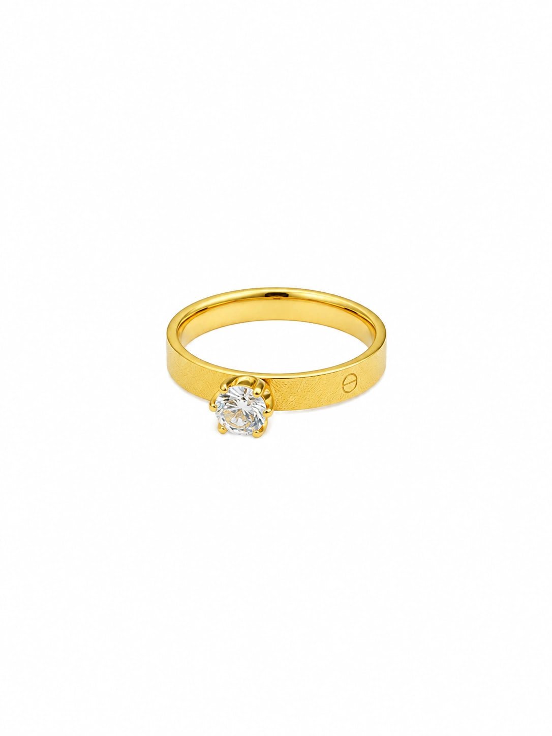 Solitare Ring - CharmsCrafted