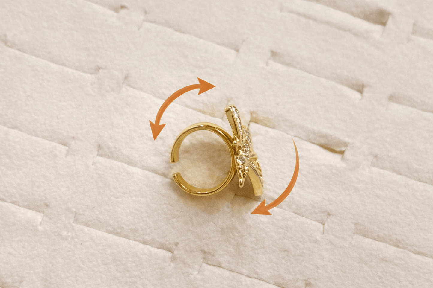 The Versatile Bee Ring - CharmsCrafted