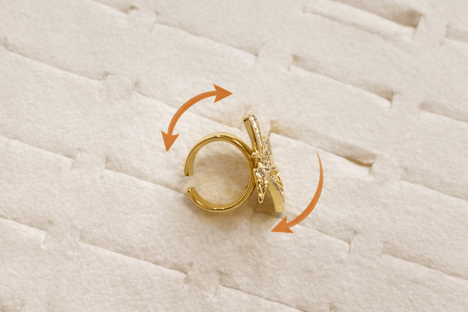The Versatile Bee Ring - CharmsCrafted