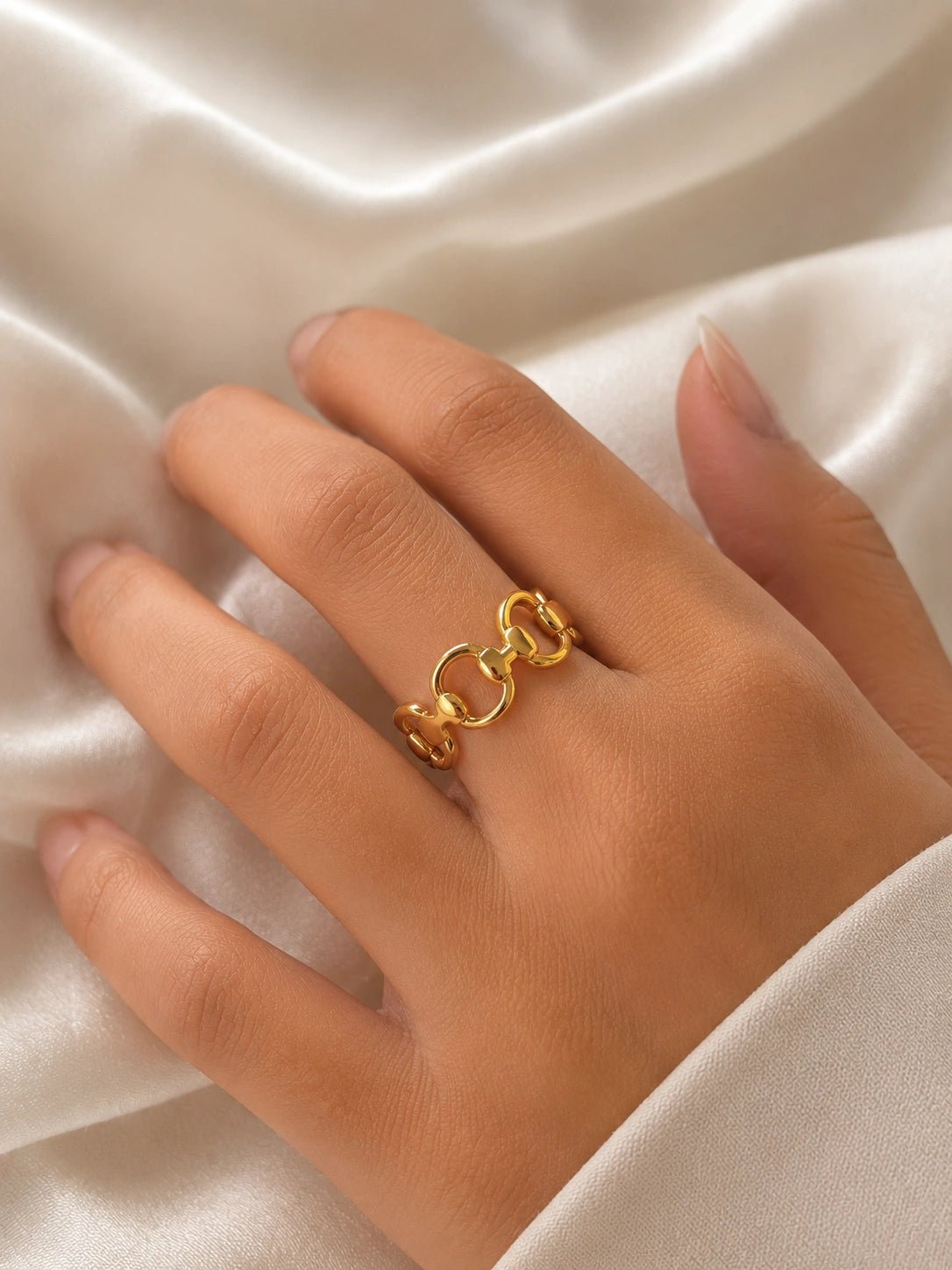 Twisted Loop Ring - CharmsCrafted