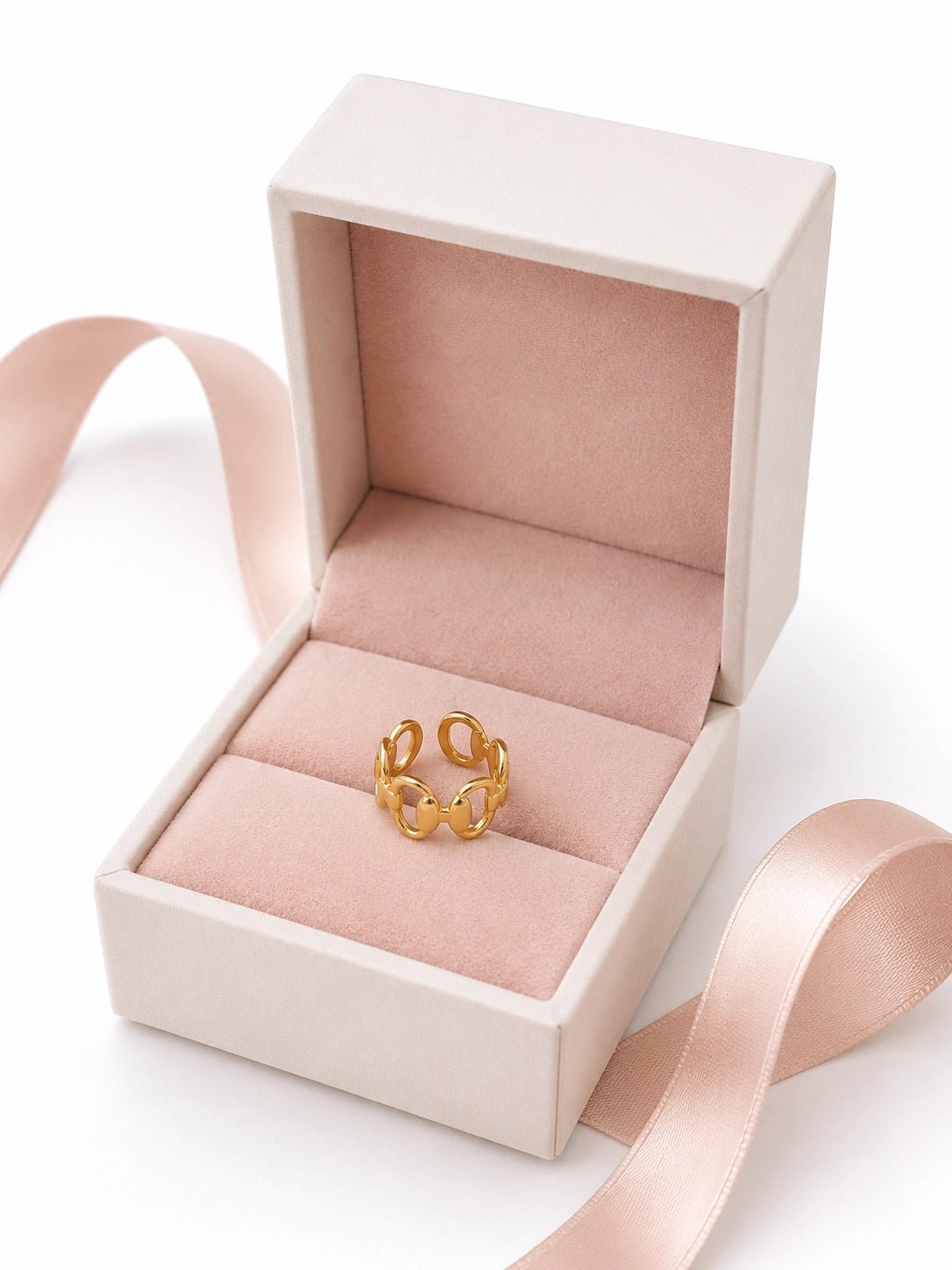 Twisted Loop Ring - CharmsCrafted