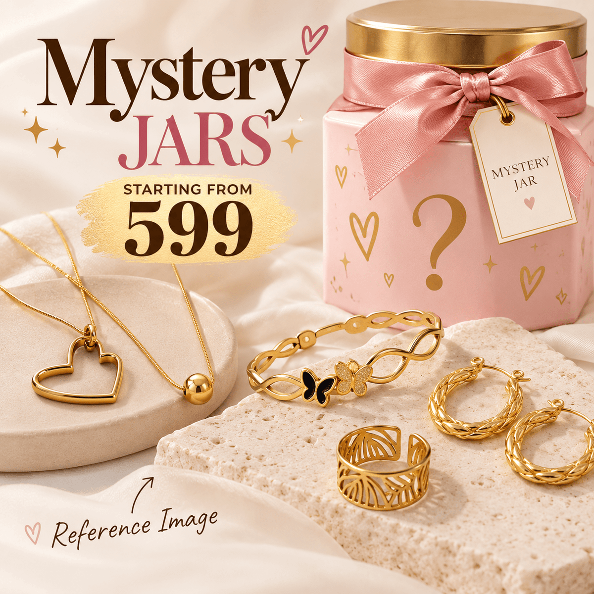 Viral mystery jar with no junk jewellery - CharmsCrafted